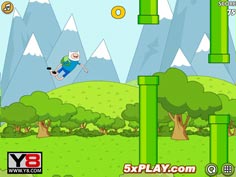 Flappy Finn and Jake